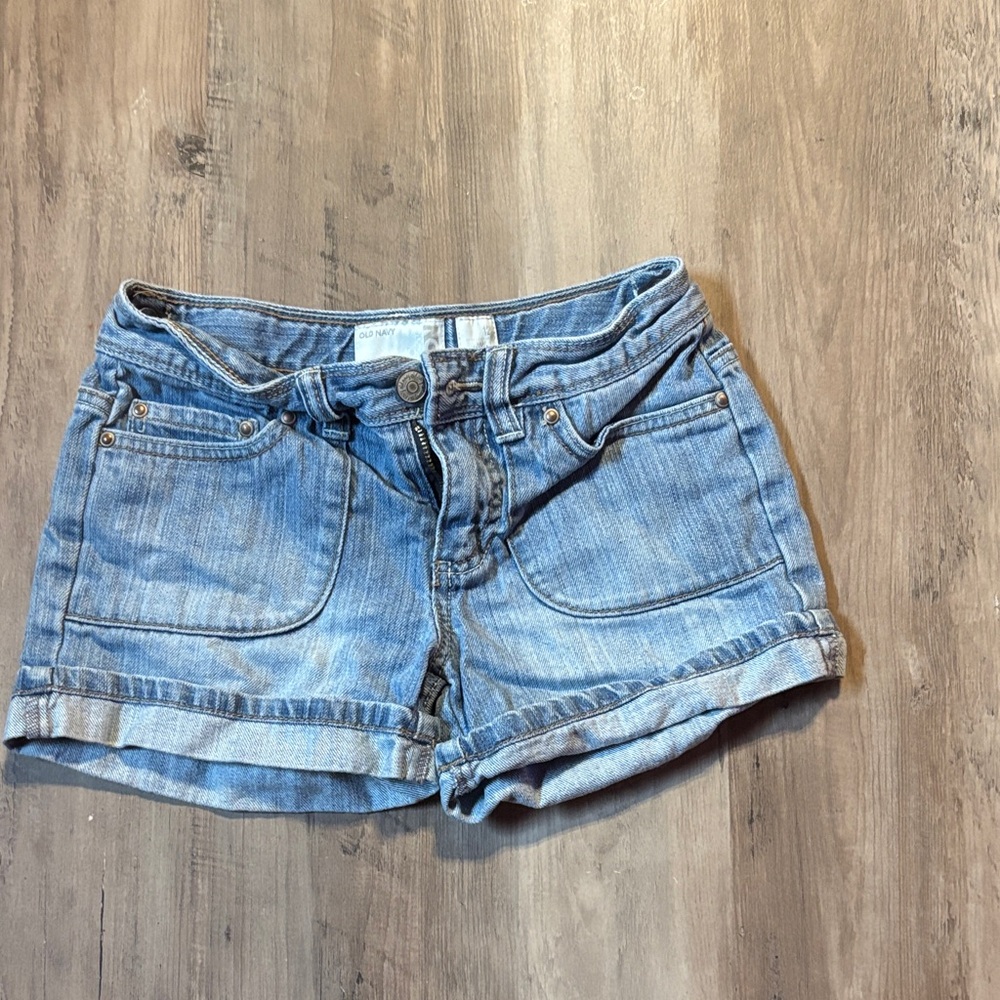 Classic Blue Denim girls  Shorts